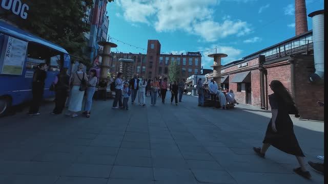 Прогулка в Севкабельпорт. 14  июня 2025 года