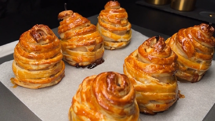 Простой ДЕСЕРТ как Волшебство...🥐🍯😋    Рецепт в описании ✍️