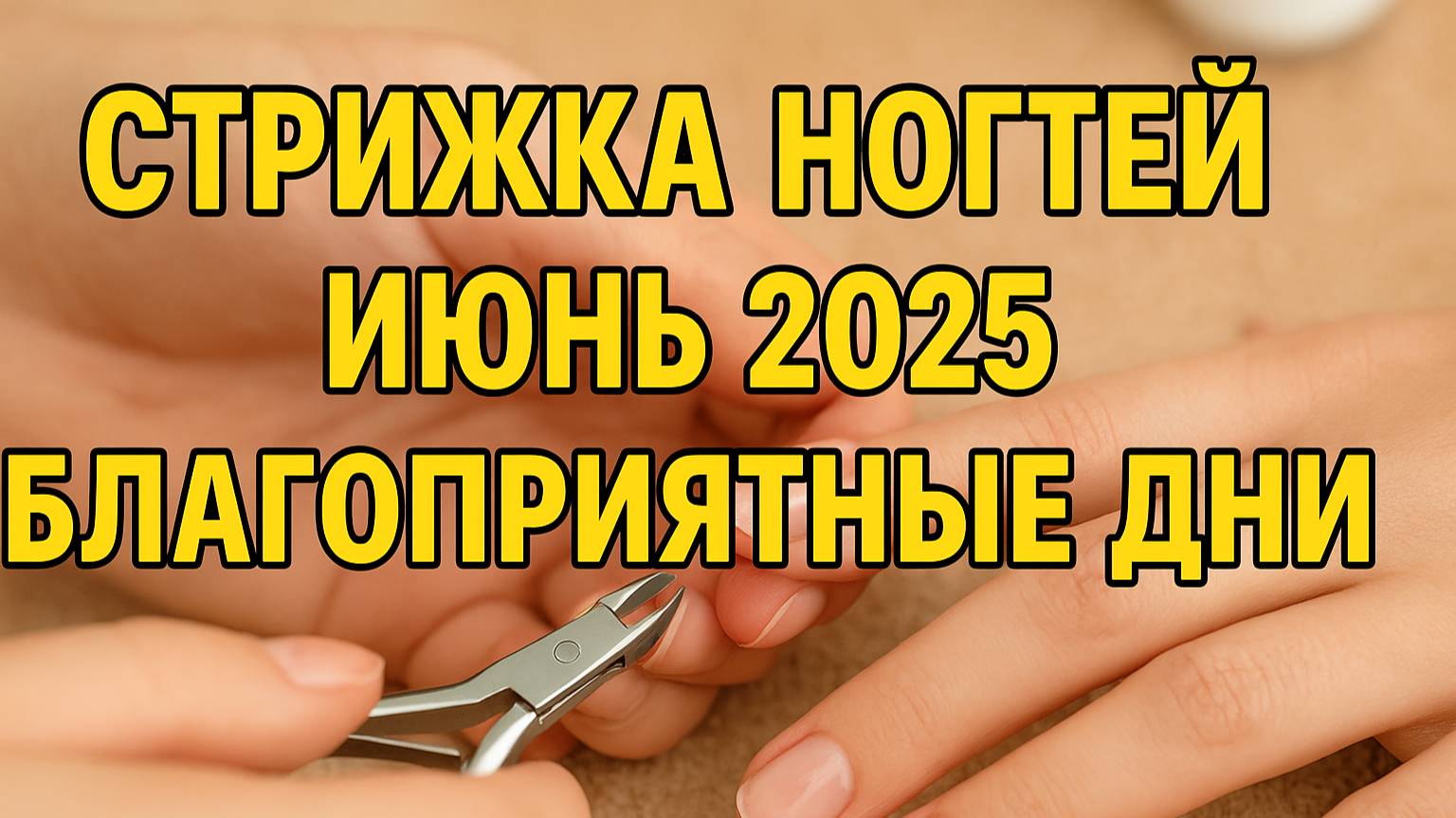 Лунный календарь стрижки ногтей на июнь 2025 — когда стричь, а когда нельзя?