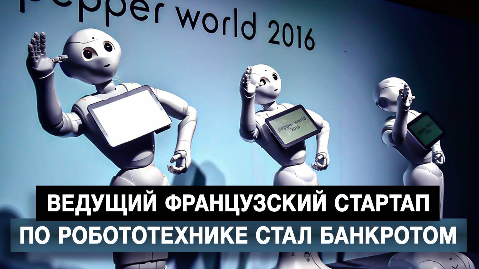 Ведущий французский стартап по робототехнике стал банкротом