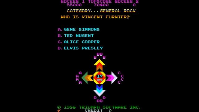 MTV Rock-N-Roll Trivia [Arcade]