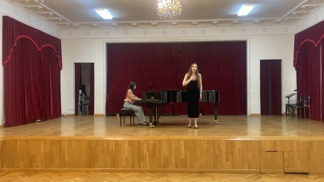 Моцарт, ария Донны Анны “Crudele? Non mi dir” из оперы «Дон-Жуан» (сопрано Алина Позняк)