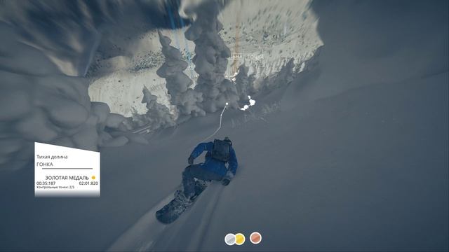 Один прыжок, и всё решено: снег летит в лицо, а страх остаётся позади в SteepRush