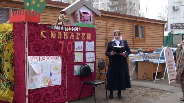 Пасхальный концерт воскресной школы храма священномученика Василия в Конькове