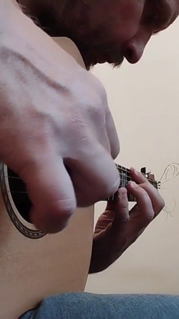 Фрагмент пьесы для гитары - Guitar piece fragment
