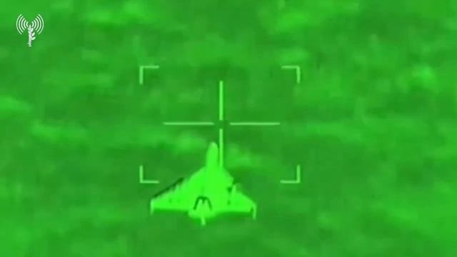 ЦАХАЛ показал утренний перехват дрона "Shahed-136" с вертолета "Апач".