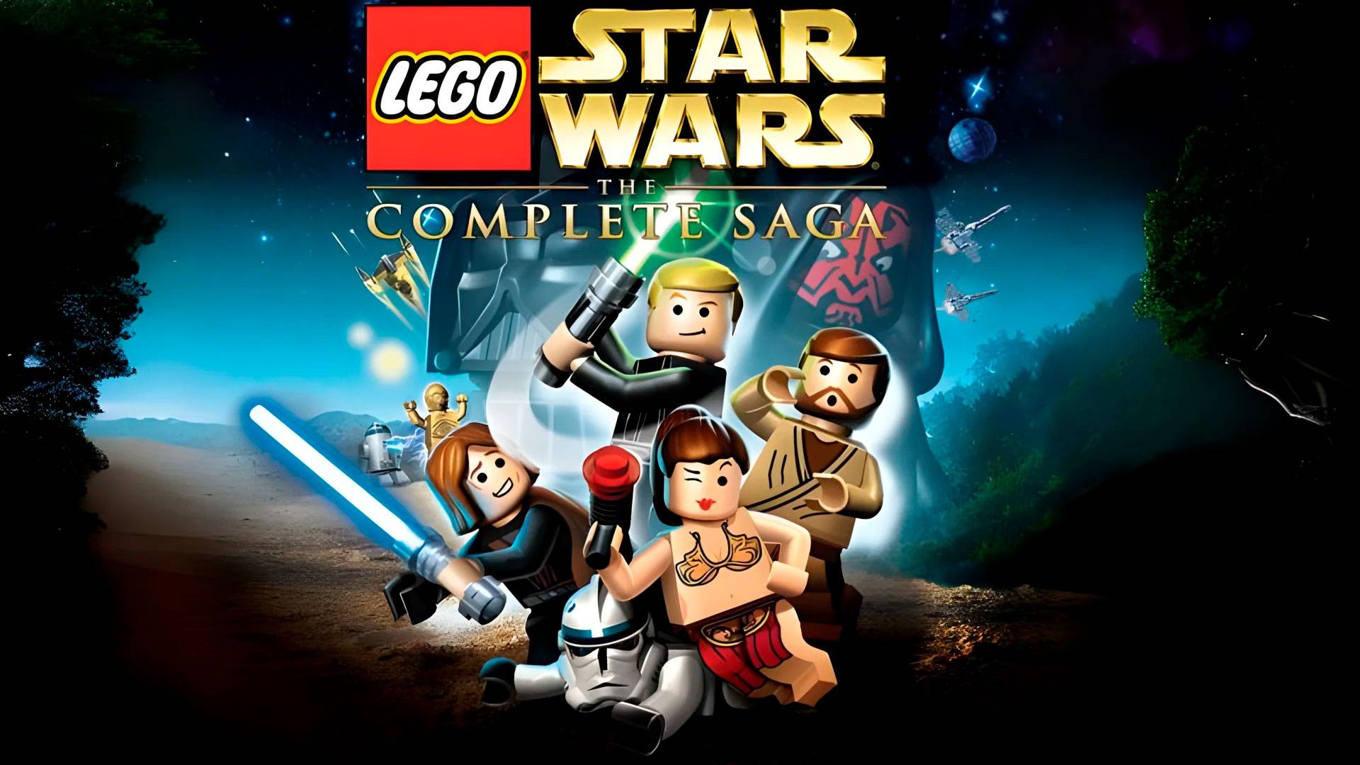 Играем в нормальные Lego Star Wars с братом