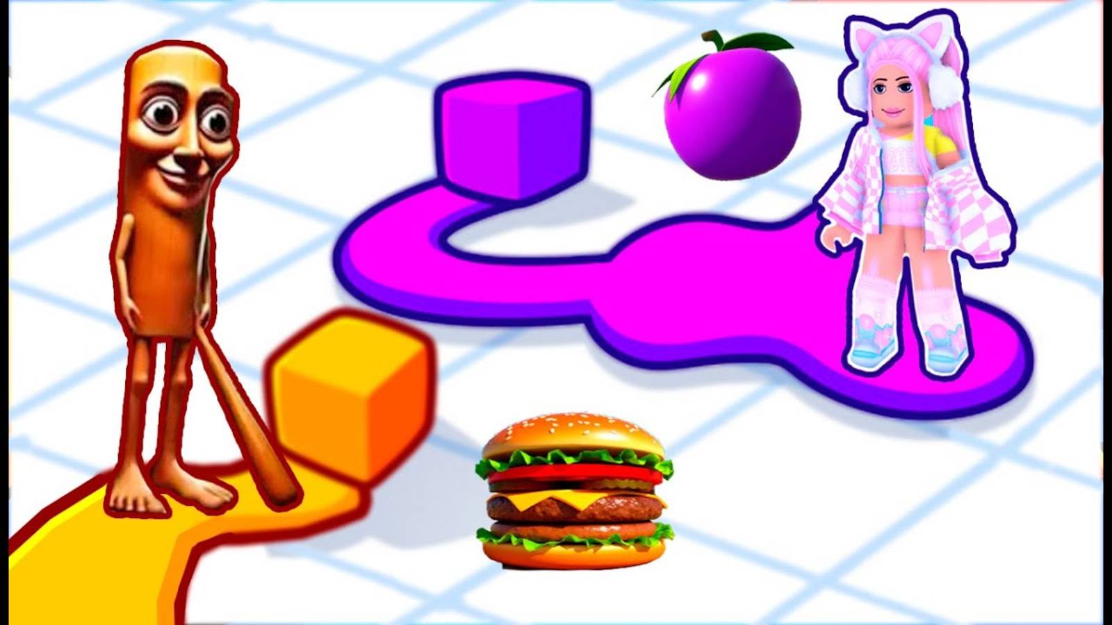 НОВАЯ ИГРА ЖИВЫХ ПРОДУКТОВ! ФРУКТЫ ПРОТИВ ЕДЫ В РОБЛОКС!