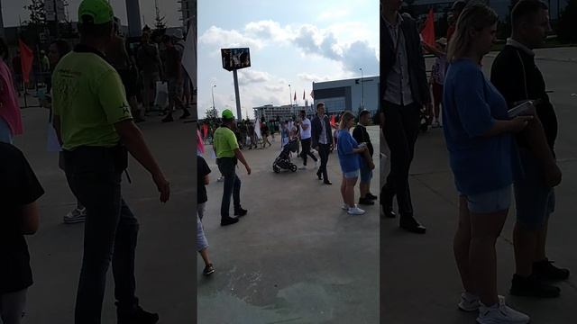 Жим штанги на Военно Техническом Форуме Армия