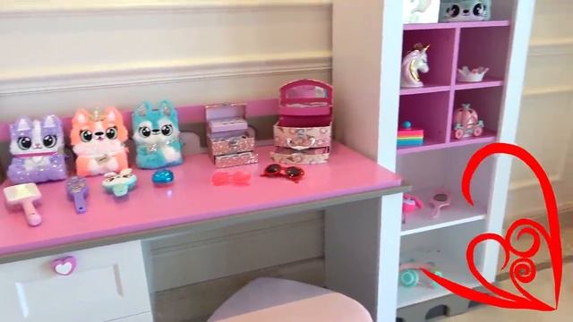 ДИАНА И РОМА - Диана в новой комнате принцессы