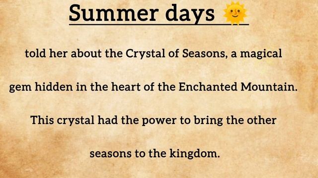 Summer Days English Short Story   English Listening Practice Everyday   Improve Your English