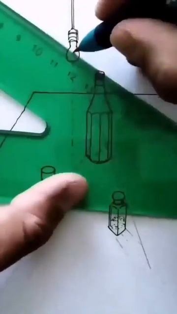 Рисуем перспективу. Drawing perspective.