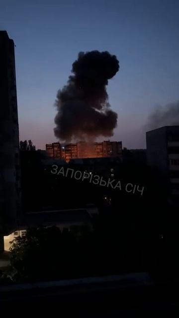 Запорожье сегодня ночью