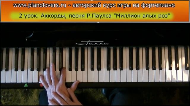 Урок 2 часть 2. Курс фортепиано для начинающих