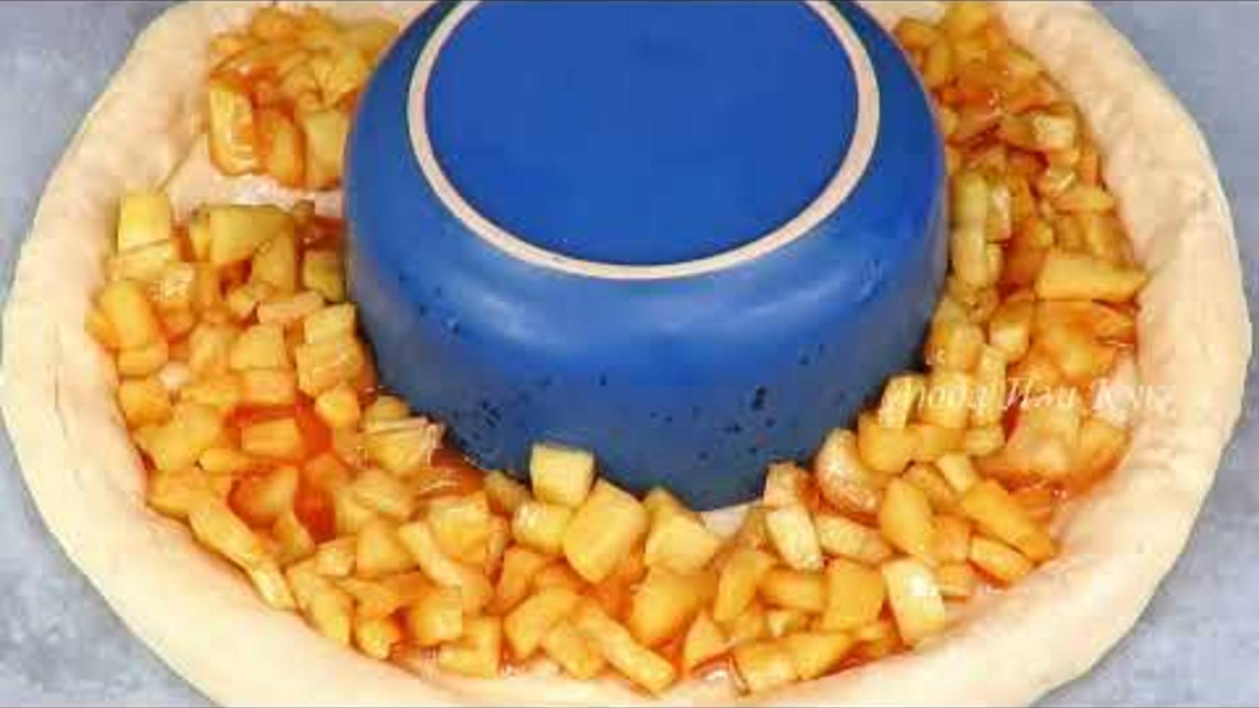 🍎Вкуснейший Яблочный ПИРОГ НА ТВОРОЖНОМ ТЕСТЕ с песочной крошкой с яблоками и творогом