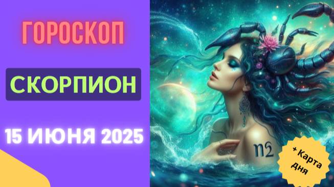 ♏ ГОРОСКОП НА СЕГОДНЯ 15 ИЮНЯ 2025 ДЛЯ СКОРПИОНОВ — СИЛЬНЫЙ ДЕНЬ ДЛЯ ВНУТРЕННИХ ПРЕОБРАЖЕНИЙ