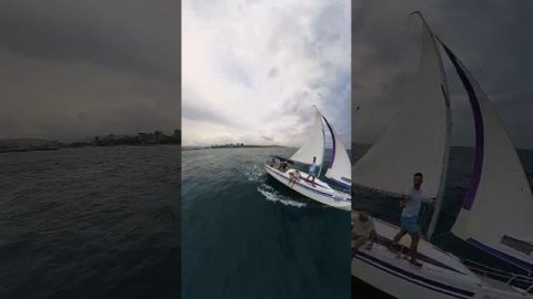 Профессиональные прогулки под парусами. Яхта Лилак