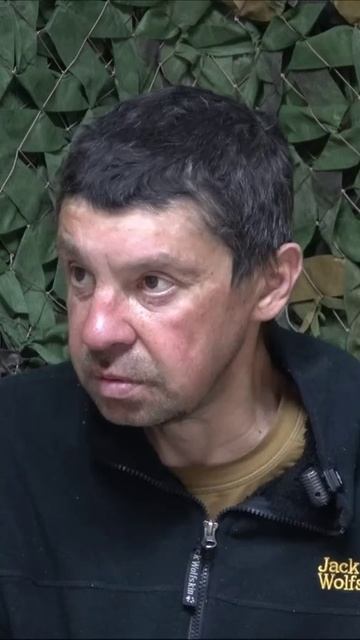 Очередной пленный украинский военный !!!