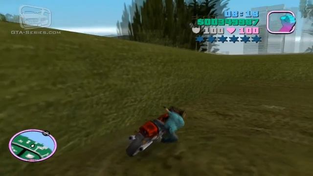 GTA Vice City - Walkthrough - Unique Stunt Jumps #17 - Starfish Island