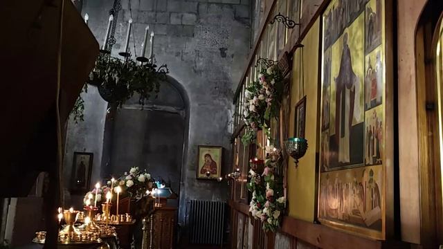 13.06.23 Отдание Троицы. Славословие. Спасо-Андроников монастырь, Спасский собор, знаменное пение.