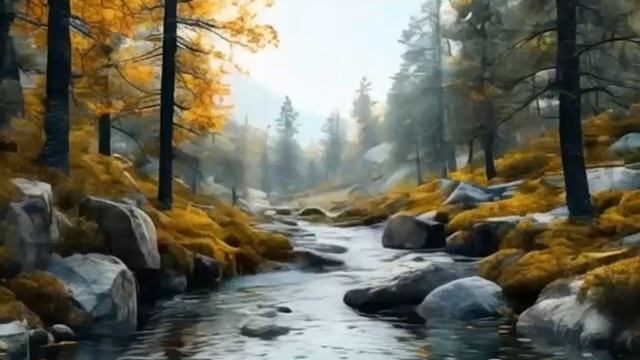 Инструментальная музыка Песнь тихого ручья в глуши