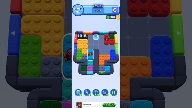 color block jam 789 уровень