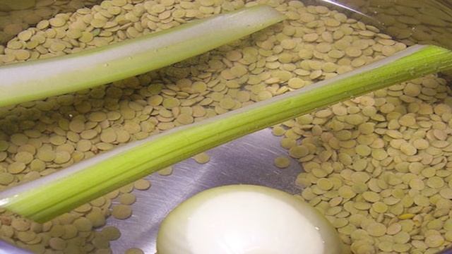 Чечевично-гороховый суп