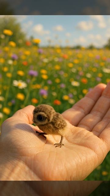 Tiny cute owl Ollie