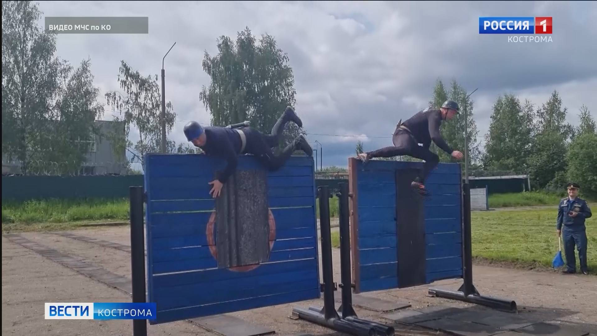 В Костроме определили лучшую команду пожарных спасателей области