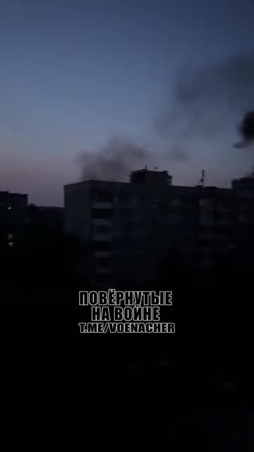 Запорожье. Прилет дрона «Герань-2» по цели.
