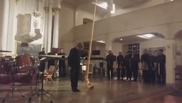 Аркадий Шилклопер & Российский Роговой Оркестр п/у Сергея Поляничко. 02.11.2018. Seelze (Германия)