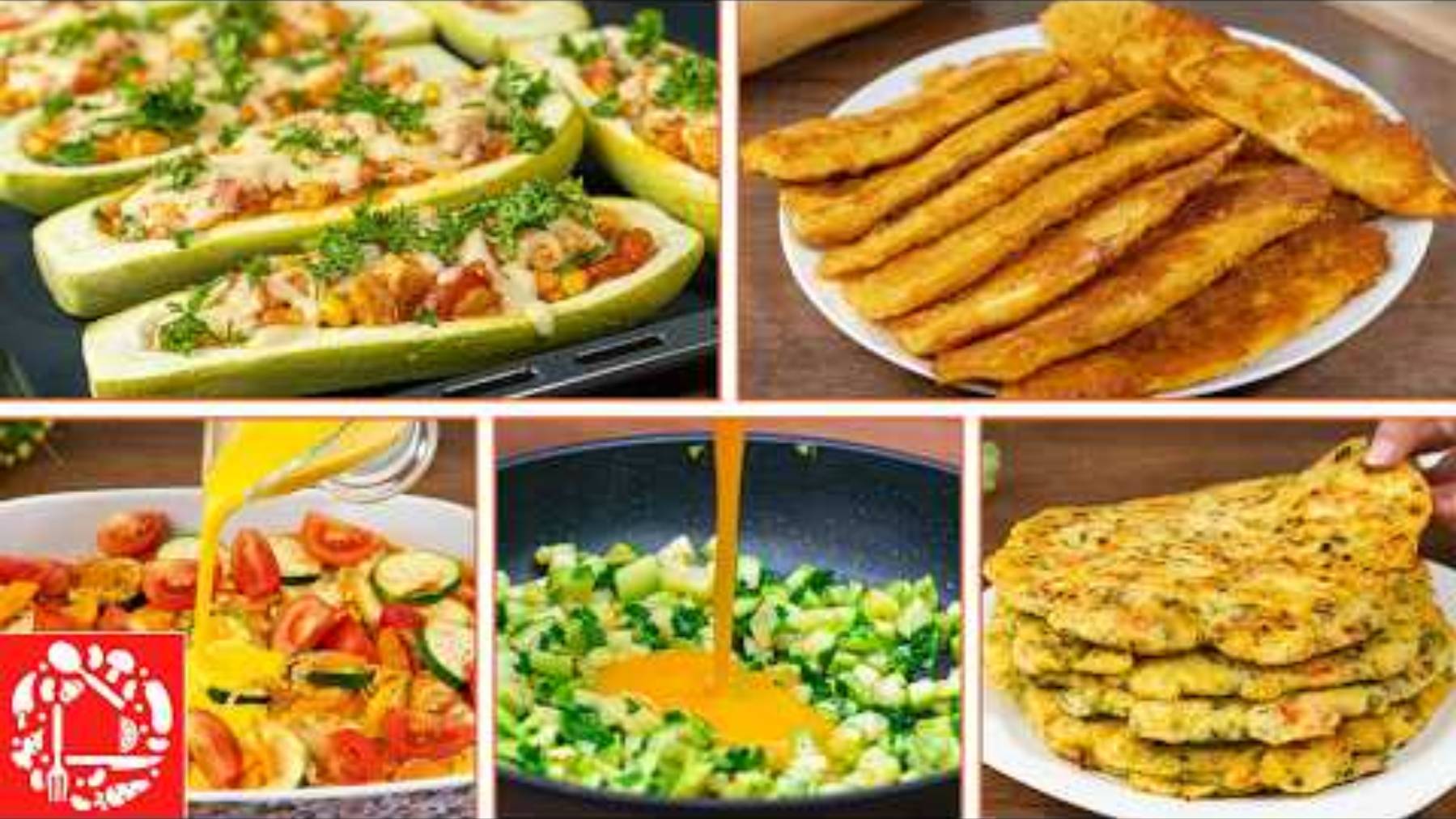Кабачки Вкуснее Мяса! 5 простых рецептов! Я готовлю их постоянно!