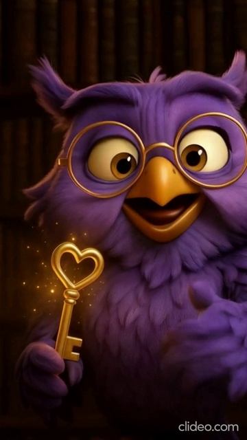 🦉 Эта СОВА знает СЕКРЕТ! Смотрят ВСЕ дети подряд 🔑 #shorts