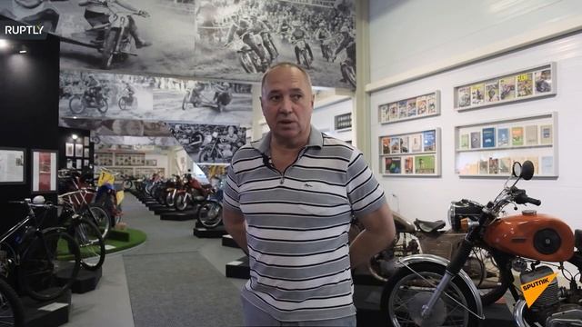 Крупнейшая в России коллекция советских мотоциклов