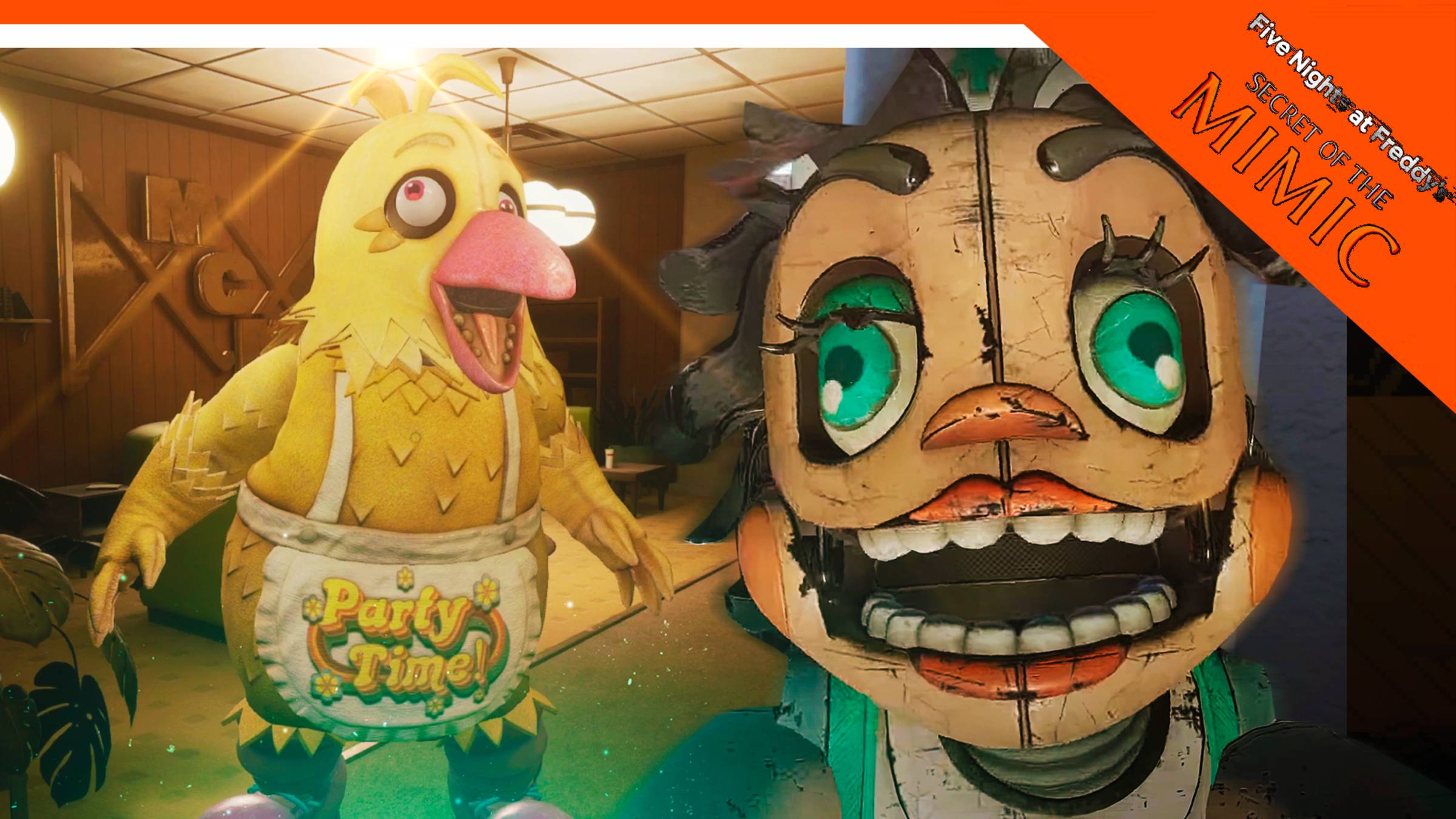 🔥 ЧИКА ВЕРНУЛАСЬ! ФНАФ СЕКРЕТ МИМИКА ПРОХОЖДЕНИЕ FNAF SECRET OF THE MIMIC 🔥 Five Nights at Freddy'