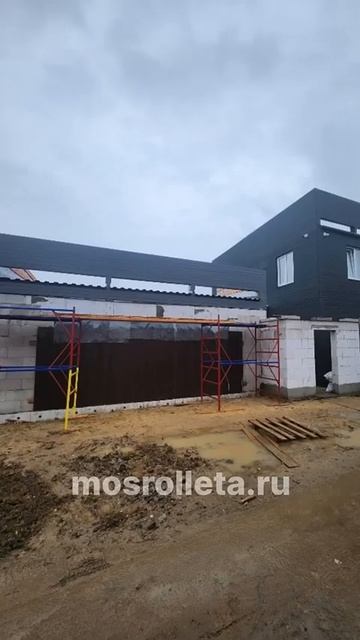 Секционные ворота Купить по ссылке в шапке профиля #секционныеворота #ворота #ziger #alutech