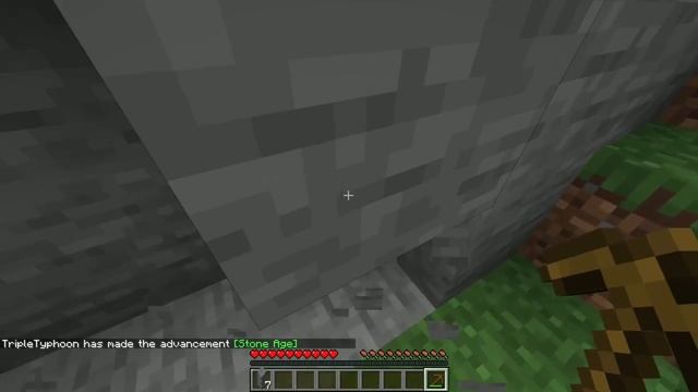 First survival day in Minecraft