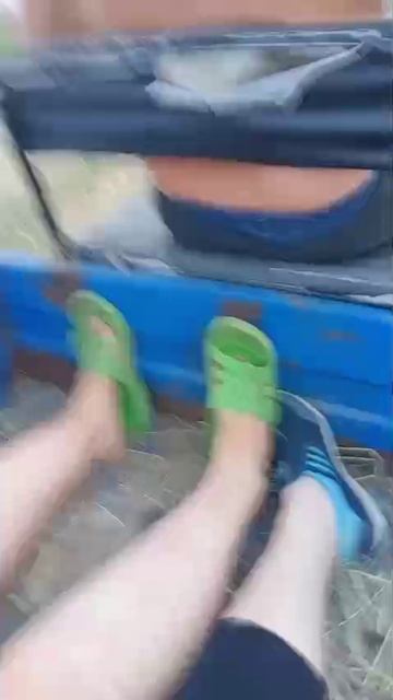 едем на сенокос)))