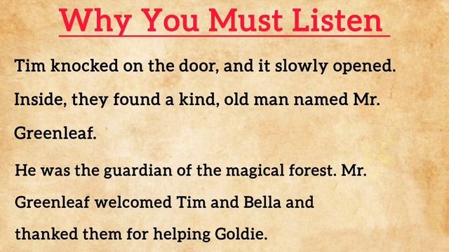 Learn English through story Level 1 🔥   English Reading Practice   Graded Reader ✅