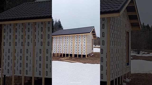 Строительство каркасных домиков своими руками