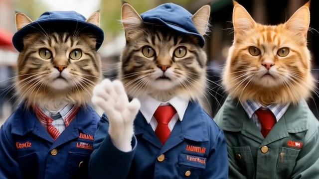 Котики приветствуют тебя !))))