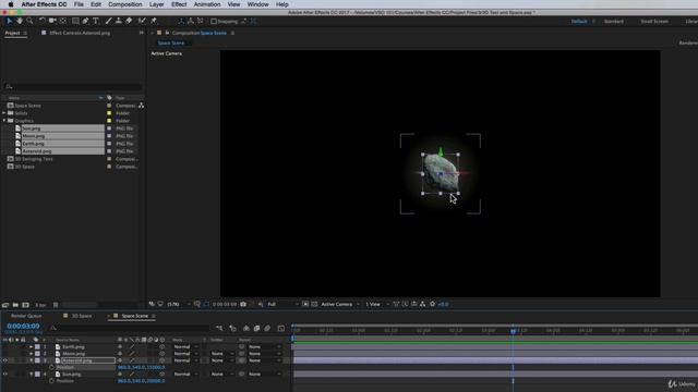 After Effects Course 056 Building a 3D Composition