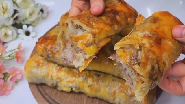 Очень вкусные мясные рулеты❗🔥 Пальчики оближешь❗🔥