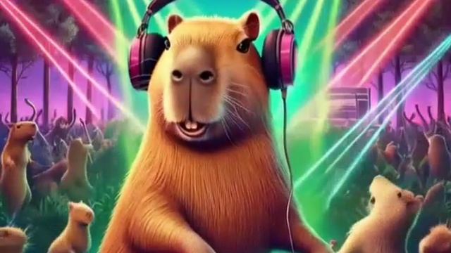Весёлый хомяк Диджей.Дискотейка для детей.Веселые песни и танцы))