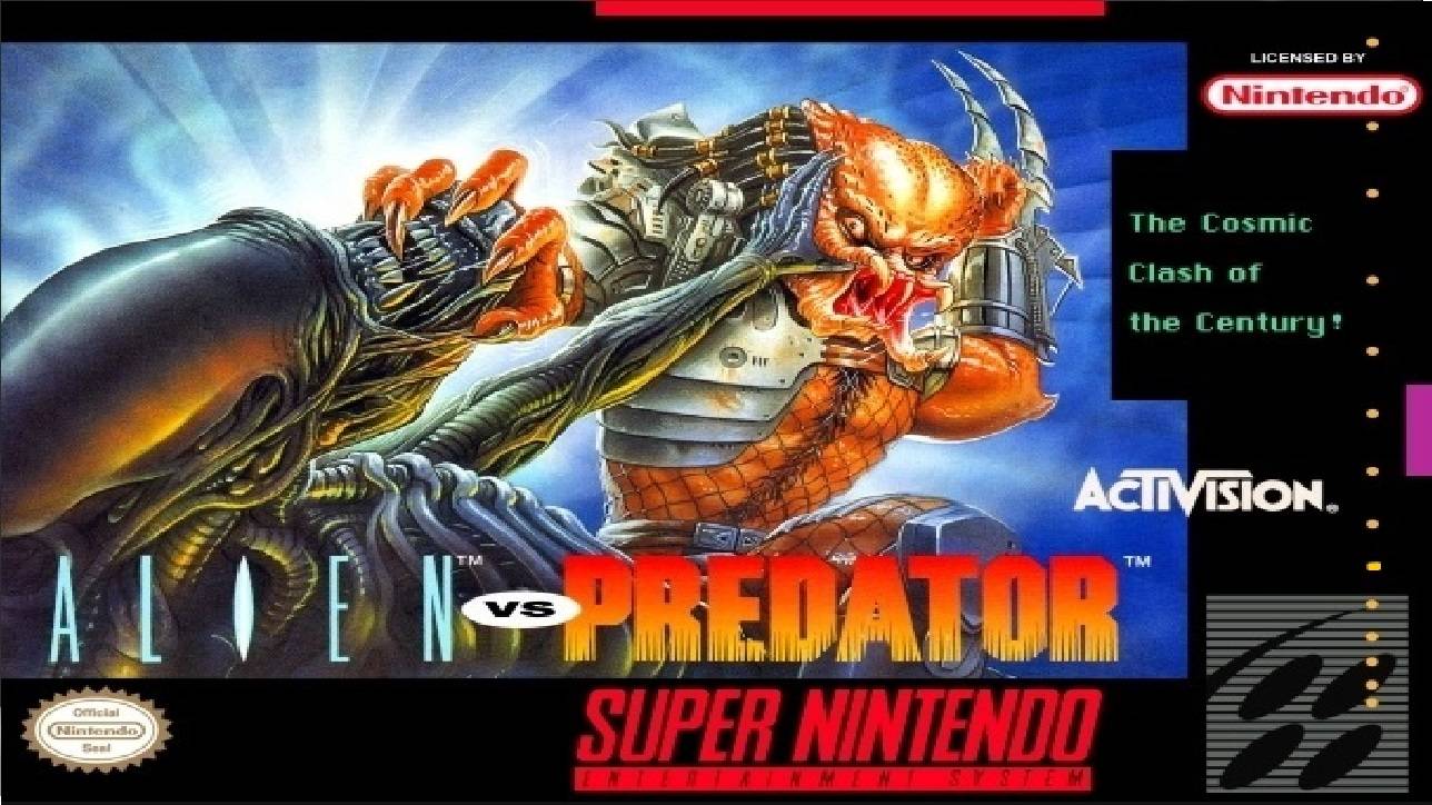 Alien vs Predator (SNES) Полное прохождение