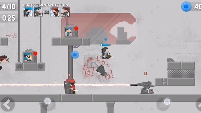 Тест базы "4 бустера и 1 инкубатор" в Clone Armies.