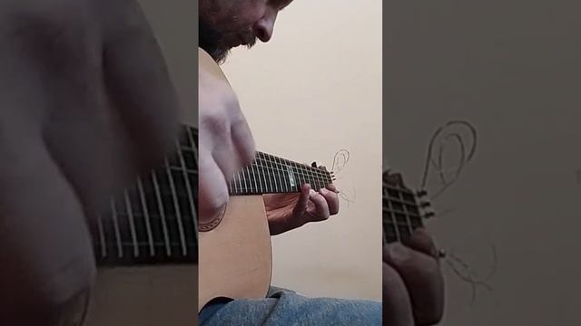 Фрагмент пьесы для гитары - Guitar piece fragment