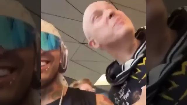 Lil Pump прилетел в Москву, где его встретила толпа фанатов