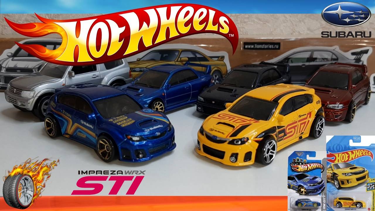 Custom Hot Wheels Subaru WRX STi HW City