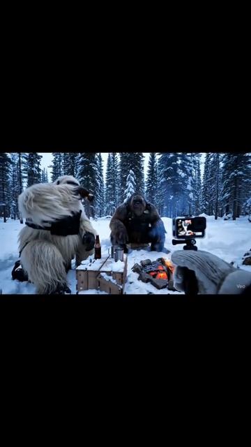 ВЛОГ СНЕЖНОГО ЧЕЛОВЕКА ЧАСТЬ2 #veo3